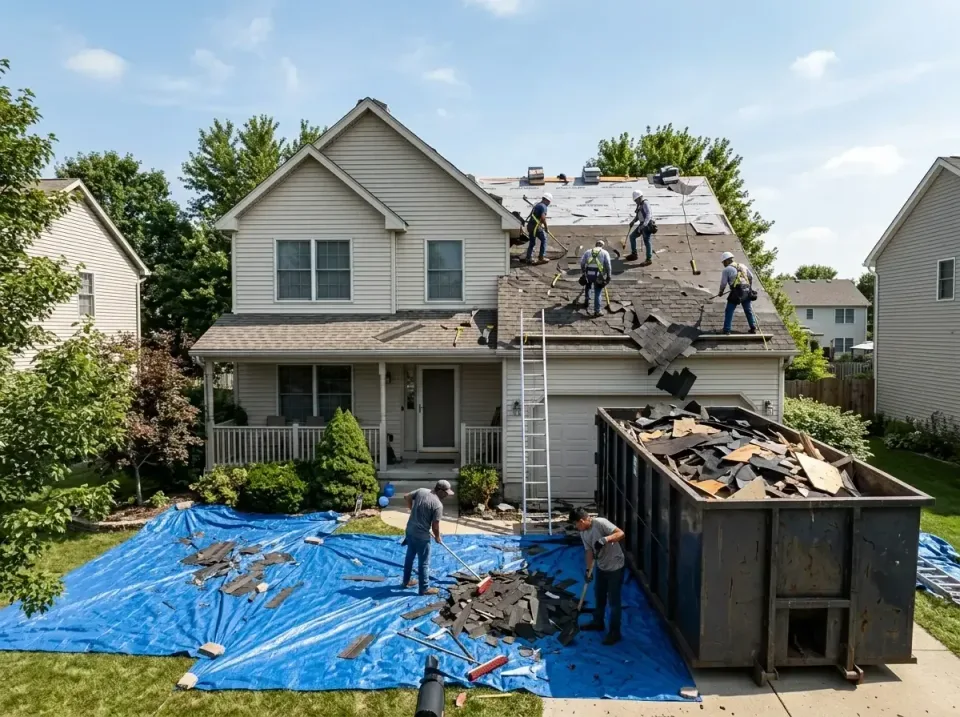 roof-replacement-debris-remova-004 — frequently asked questions, Cheapest Dumpster Rentals in Davis Junction, IL
